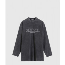 발렌시아가 플라워 코튼 톱