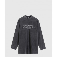 발렌시아가 플라워 코튼 톱