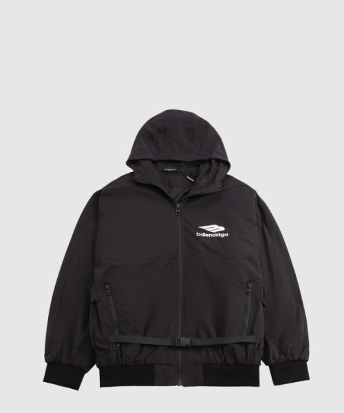 발렌시아가 로고 집업 자켓