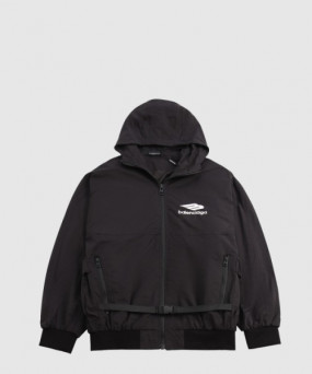 발렌시아가 로고 집업 자켓