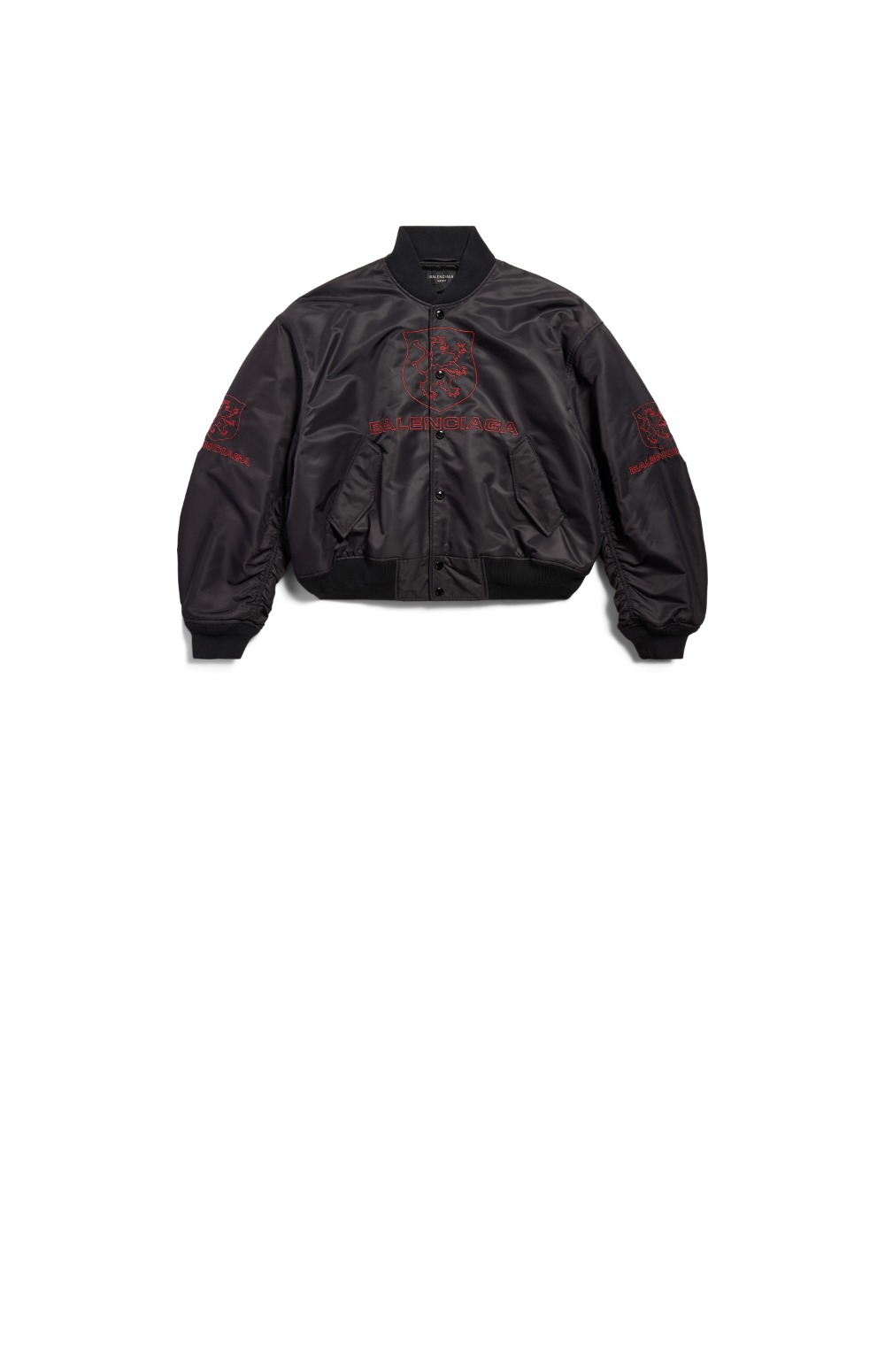 발렌시아가 라이언 클럽 바시티 재킷