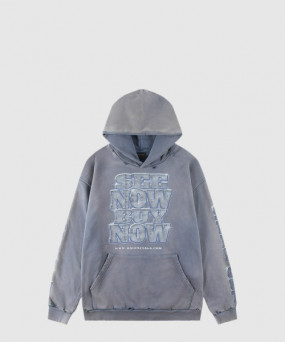 발렌시아가 라지 핏 후디