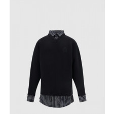 발렌시아가 레이어드 니트 스웨터