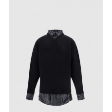 발렌시아가 레이어드 니트 스웨터