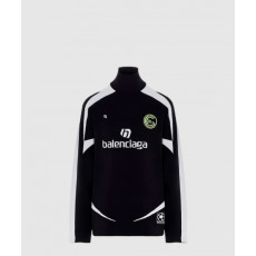 발렌시아가 프린트 니트 톱