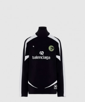 발렌시아가 프린트 니트 톱