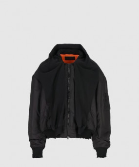 발렌시아가 로고 집업 자켓