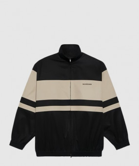 발렌시아가 로고 집업 자켓