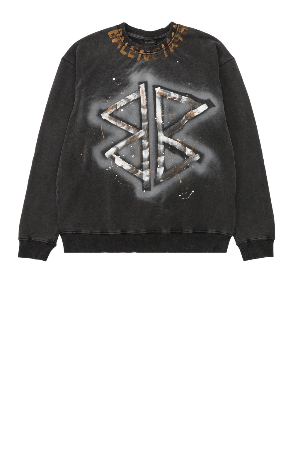 발렌시아가 플라워 코튼 톱