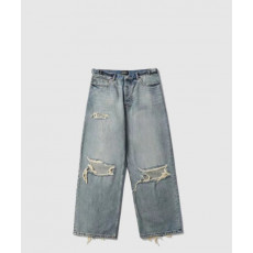 발렌시아가 패치드 포켓 배기 진