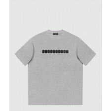 발렌시아가 로고 프린트 반팔