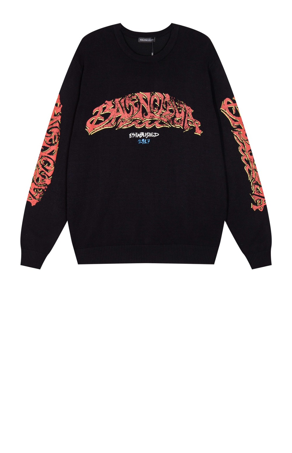 발렌시아가 플라워 코튼 톱