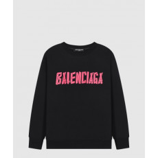 발렌시아가 로고 프린트 면 톱