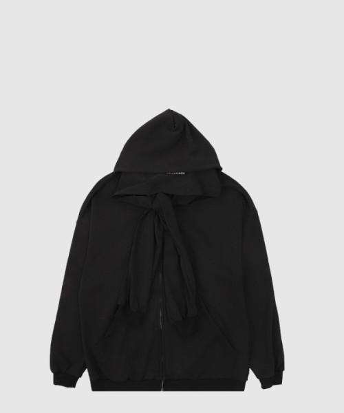 발렌시아가 후드 집업