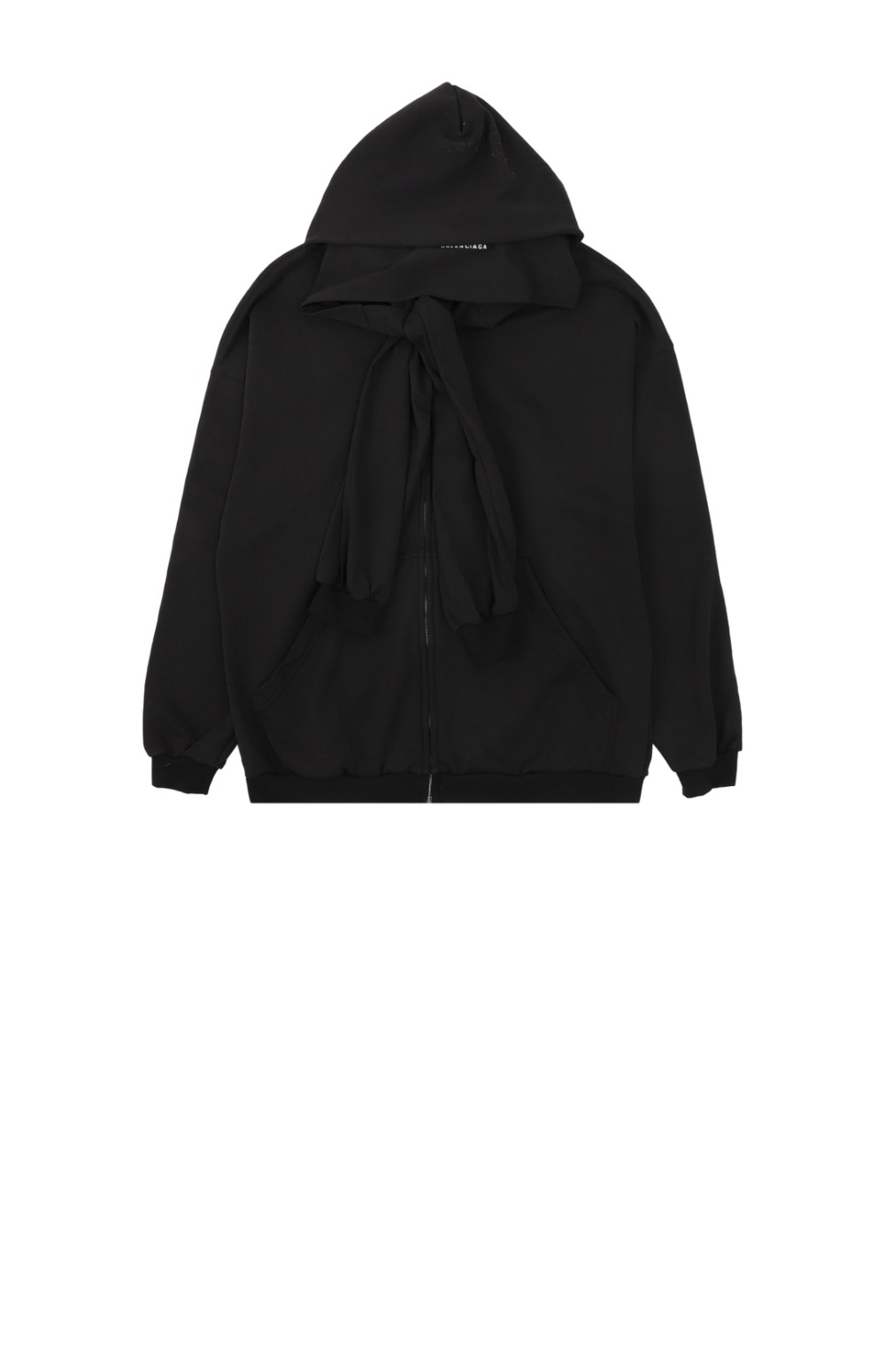 발렌시아가 후드 집업