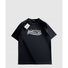 발렌시아가 로고 프린트 반팔