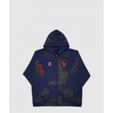 발렌시아가 더티 워싱 폴로 후드 집업