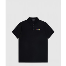 발렌시아가 이베이 자수 반팔 폴로 셔츠