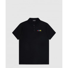 발렌시아가 이베이 자수 반팔 폴로 셔츠