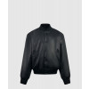 발렌시아가 보머 가죽 재킷