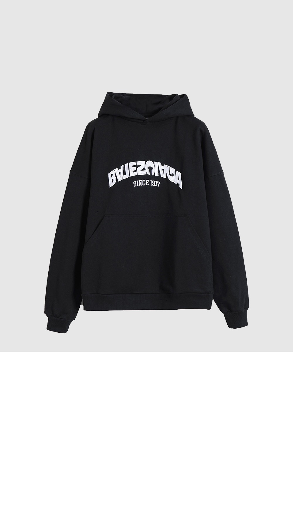 발렌시아가 맨투맨 스웨트셔츠 탑