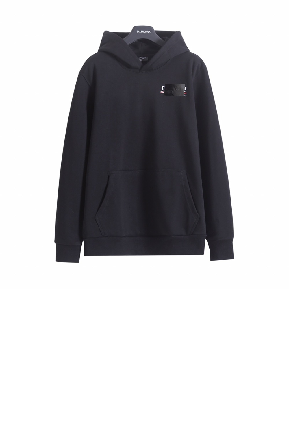 발렌시아가 후드 티셔츠