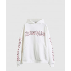 발렌시아가 메탈 아웃라인 오버사이즈 후디