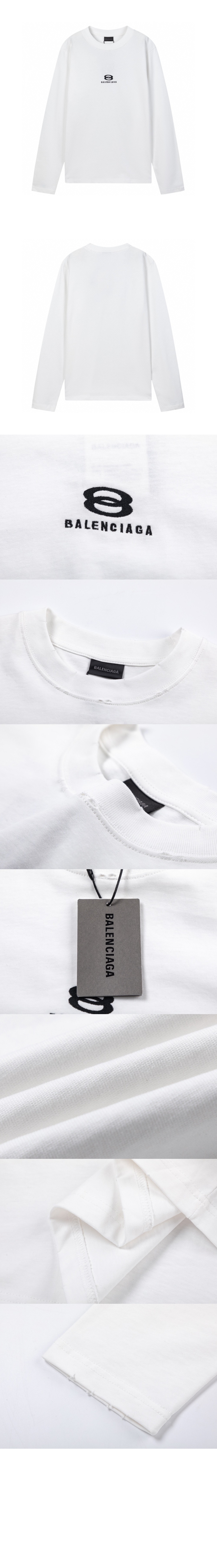 발렌시아가 플라워 코튼 톱