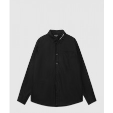 발렌시아가 로고 프린트 셔츠 톱