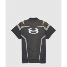 발렌시아가 유니티 스포츠 아이콘 바이커 오버사이즈 티셔츠