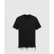 발렌시아가 BB 클래식 발렌시아가 오버사이즈 크롭 티셔츠