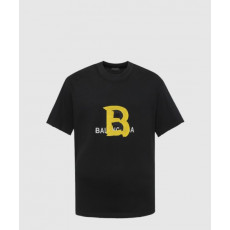 발렌시아가 로고 프린트 반팔