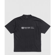 발렌시아가 인스티튜셔널 미디엄 핏 티셔츠