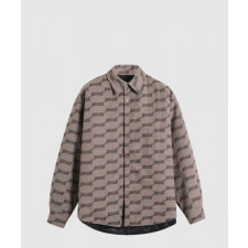 발렌시아가 로고 프린트 재킷