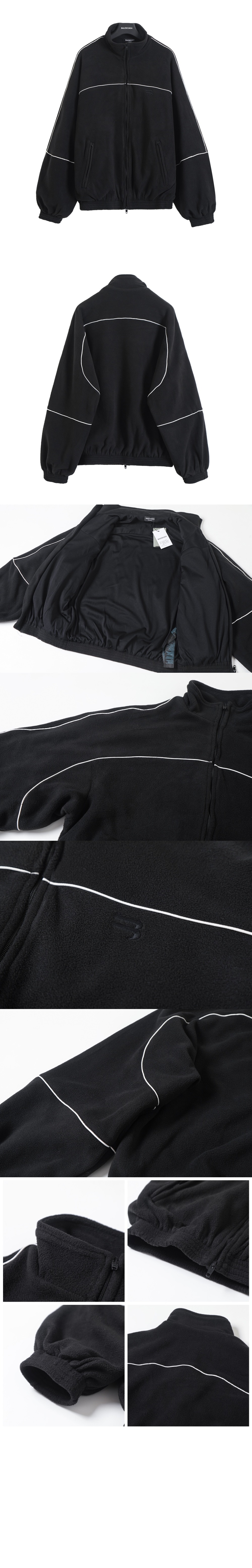 발렌시아가 로고 집업 자켓