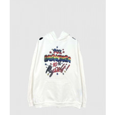 발렌시아가 후드 티셔츠