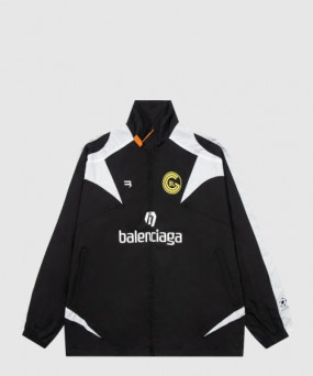 발렌시아가 로고 프린트 재킷