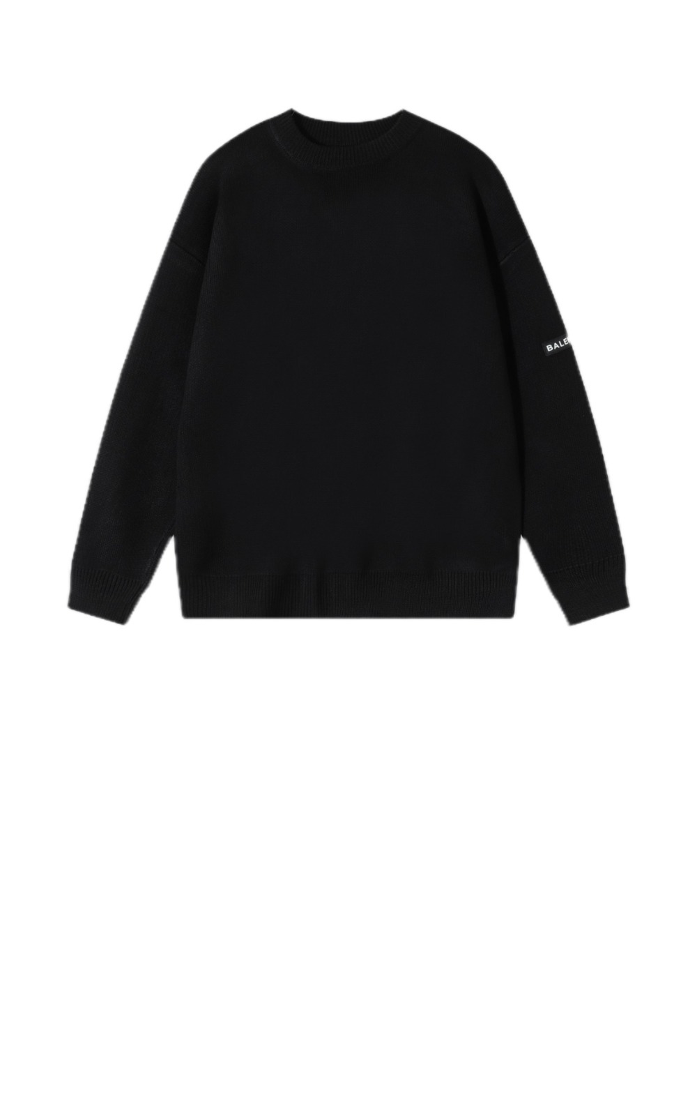 발렌시아가 로고 프린트 면 톱