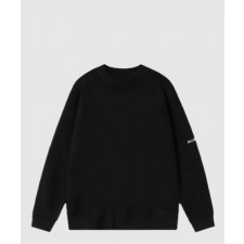 발렌시아가 로고 프린트 면 톱