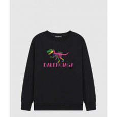 발렌시아가 로고 프린트 면 톱