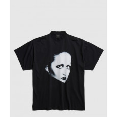 발렌시아가 미나 시리즈 오버사이즈 티셔츠