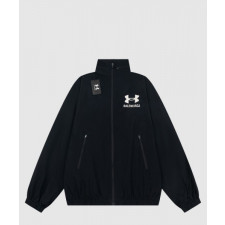 발렌시아가 로고 프린트 재킷