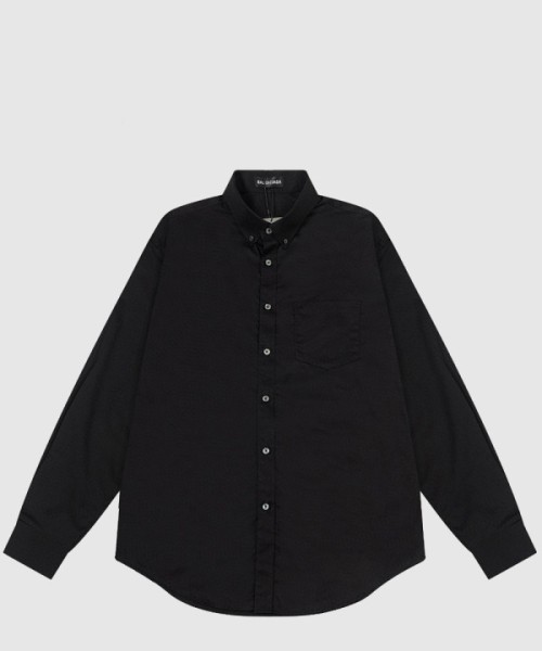 발렌시아가 로고 프린트 셔츠 톱