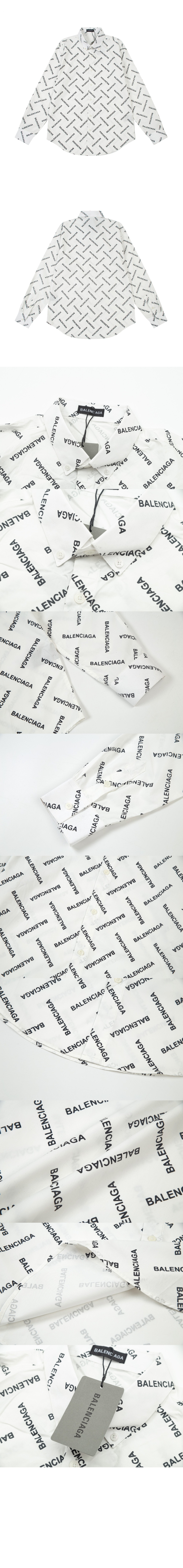 발렌시아가 패턴 셔츠