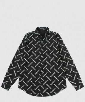 발렌시아가 패턴 셔츠