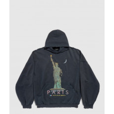 발렌시아가 파리 리버티 오버사이즈 후디