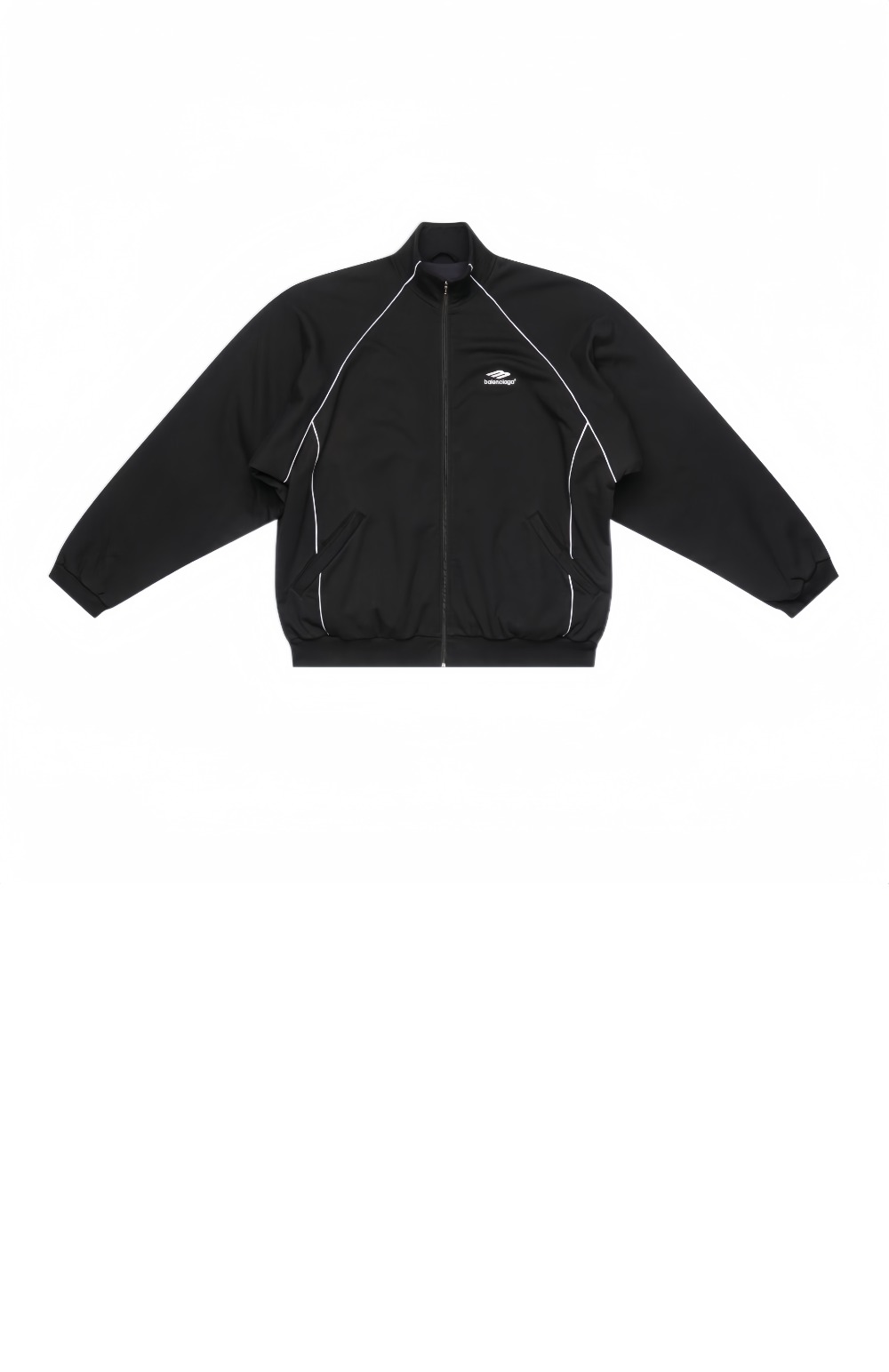 발렌시아가 스포츠 아이콘 오버핏 트랙 자켓