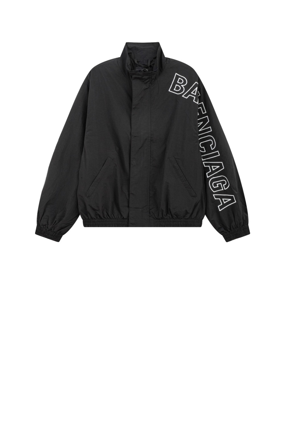 발렌시아가 로고 자수 트랙 자켓