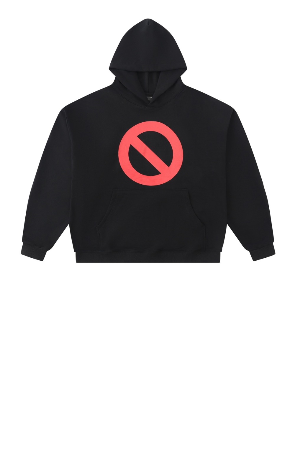 발렌시아가 시리즈 커넥티드 라지 핏 후디