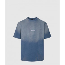 발렌시아가 로고 프린트 반팔